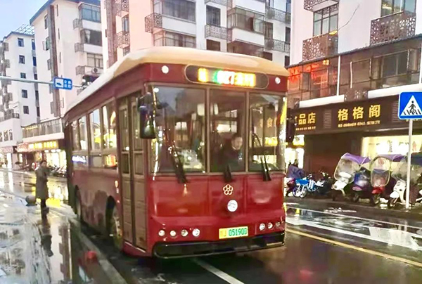 城市再添新魅力 銀隆鐺鐺車服務江西萍鄉